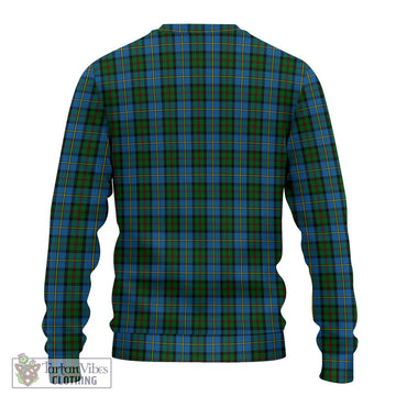 MacLeod Green Tartan Ugly Sweater with Family Crest DNA In Me Style