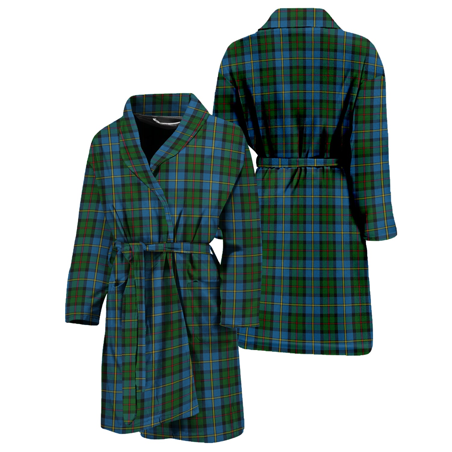 MacLeod Green Tartan Bathrobe Unisex M - Tartan Vibes Clothing