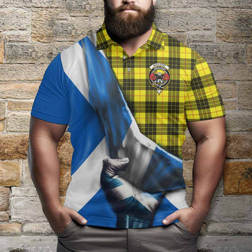 MacLeod (McLeod) Tartan Polo Shirt with Family Crest Scotland Patriotic Style