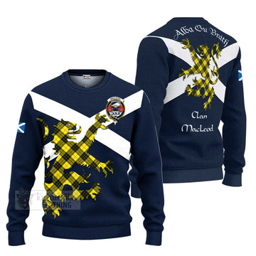 MacLeod (McLeod) Tartan Lion Rampant Ugly Sweater Proudly Display Your Heritage with Alba Gu Brath and Clan Name