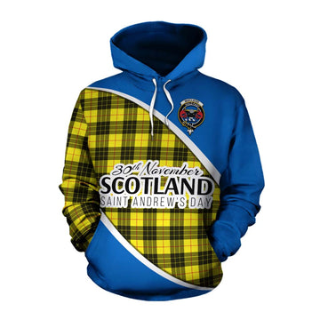 MacLeod (McLeod) Family Crest Tartan Cotton Hoodie Celebrate Saint Andrew's Day in Style