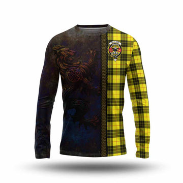 MacLeod (McLeod) Tartan Family Crest Long Sleeve T-Shirt Alba Gu Brath Be Brave Lion Ancient Style Unisex - Tartan Vibes Clothing