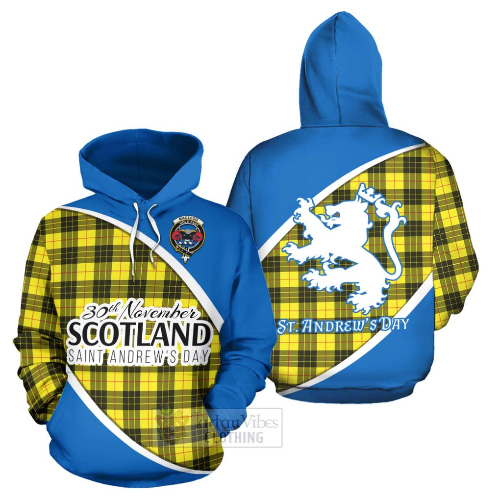 Tartan Vibes Clothing MacLeod (McLeod) Family Crest Tartan Hoodie Celebrate Saint Andrew's Day in Style