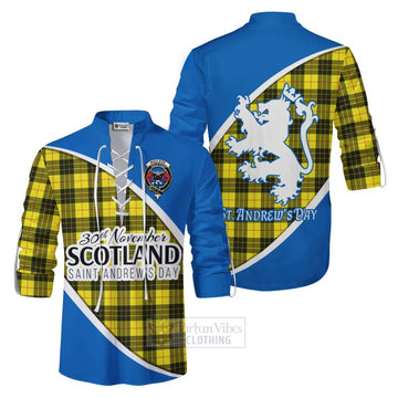 MacLeod (McLeod) Family Crest Tartan Ghillie Kilt Shirt Celebrate Saint Andrew's Day in Style