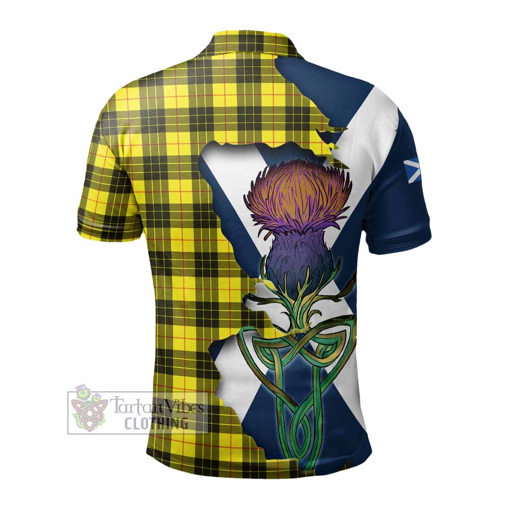 MacLeod (McLeod) Tartan Family Crest Polo Shirt Scottish Thistle Celtic Inspired - Tartan Vibes Clothing