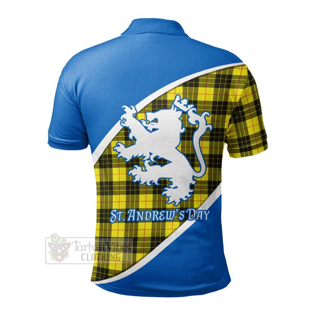 Tartan Vibes Clothing MacLeod (McLeod) Family Crest Tartan Polo Shirt Celebrate Saint Andrew's Day in Style