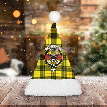 MacLeod (McLeod) Tartan Christmas Santa Hats with Family Crest