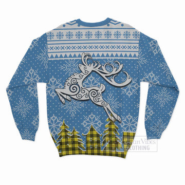 MacLeod (McLeod) Clan Christmas Sweatshirt Celtic Reindeer Style