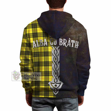 MacLeod (McLeod) Tartan Family Crest Hoodie Alba Gu Brath Be Brave Lion Ancient Style - Tartan Vibes Clothing