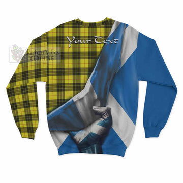 MacLeod (McLeod) Tartan Sweatshirt with Family Crest Scotland Patriotic Style