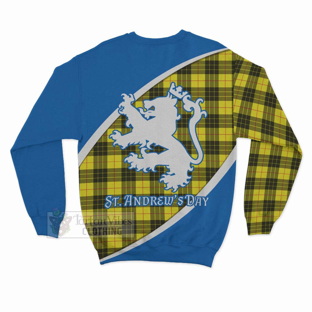 Tartan Vibes Clothing MacLeod (McLeod) Family Crest Tartan Sweatshirt Celebrate Saint Andrew's Day in Style