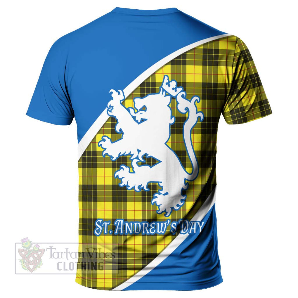 Tartan Vibes Clothing MacLeod (McLeod) Family Crest Tartan T-Shirt Celebrate Saint Andrew's Day in Style