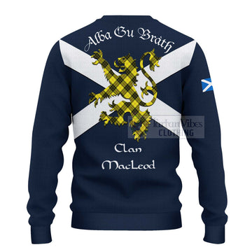 MacLeod (McLeod) Tartan Lion Rampant Ugly Sweater Proudly Display Your Heritage with Alba Gu Brath and Clan Name