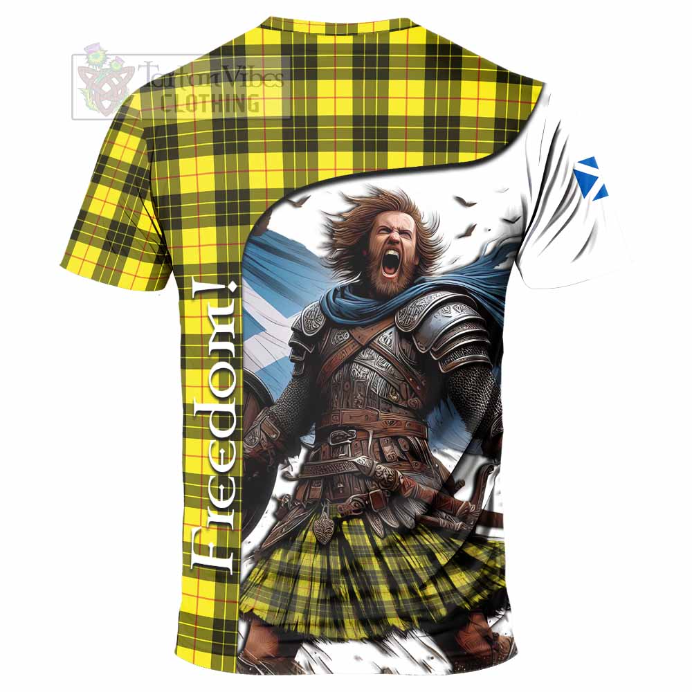 MacLeod (McLeod) Crest Tartan T-Shirt Inspired by the Freedom of Scottish Warrior