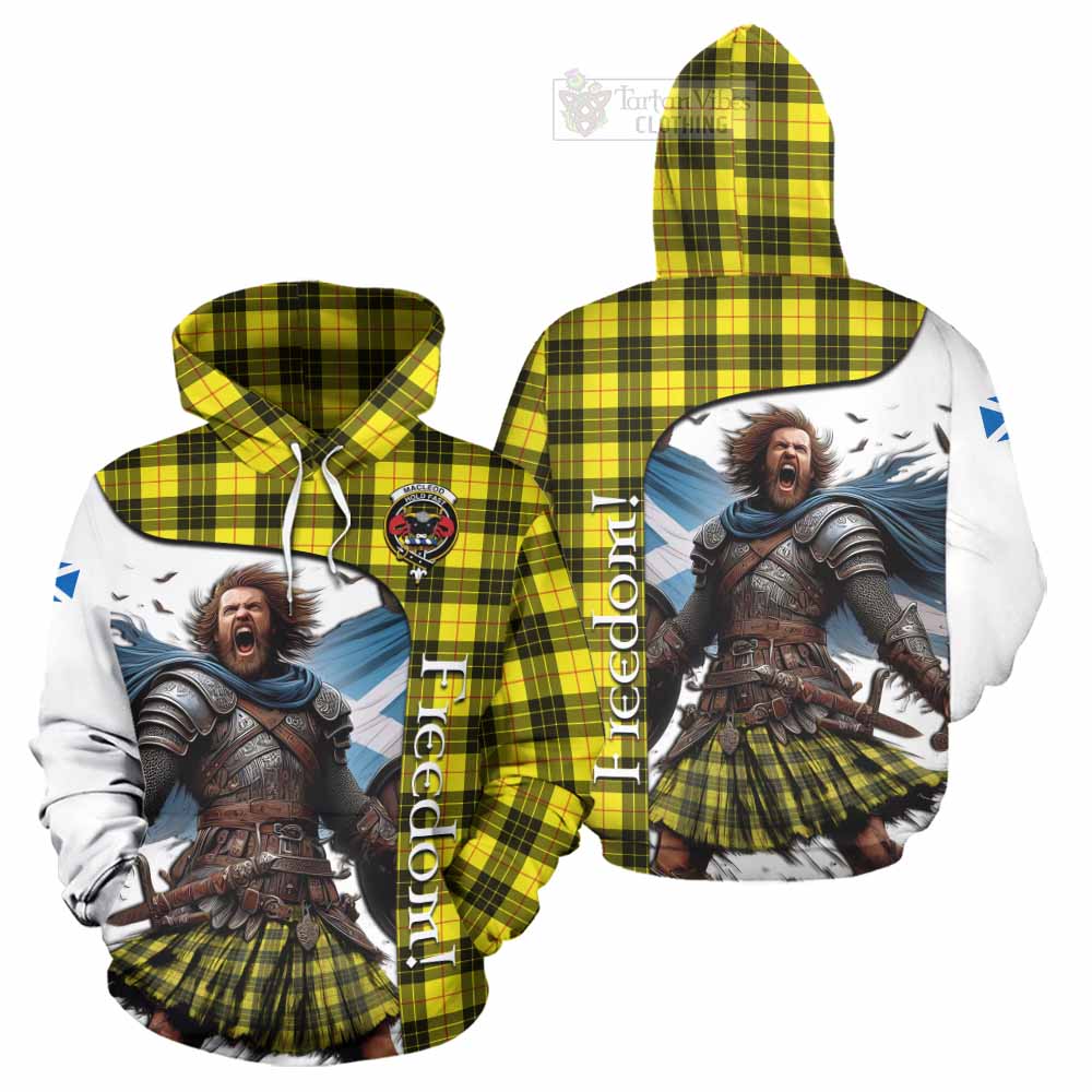 Tartan Vibes Clothing MacLeod (McLeod) Crest Tartan Hoodie Inspired by the Freedom of Scottish Warrior