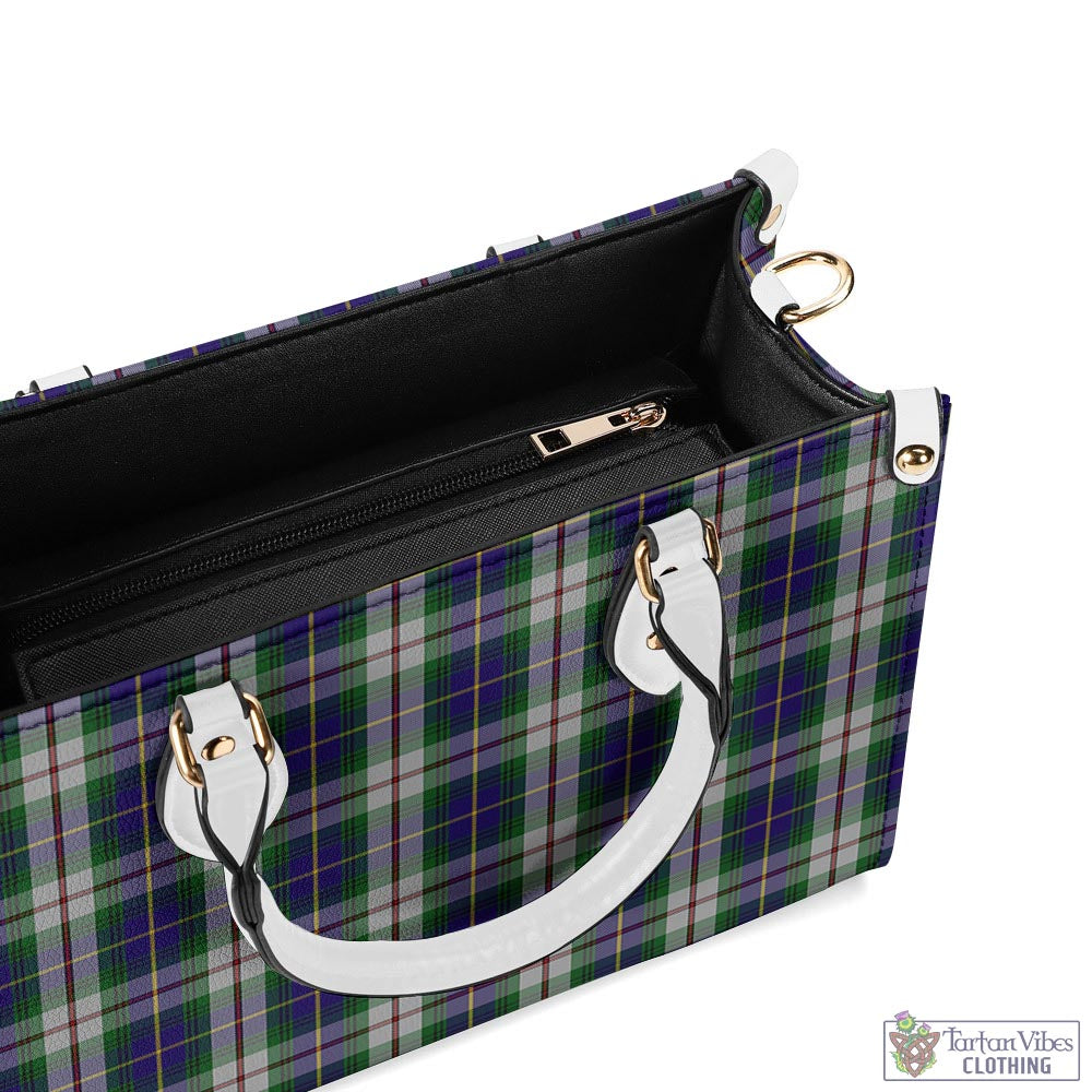 Tartan Vibes Clothing MacLeod Of Californian Tartan Luxury Leather Handbags