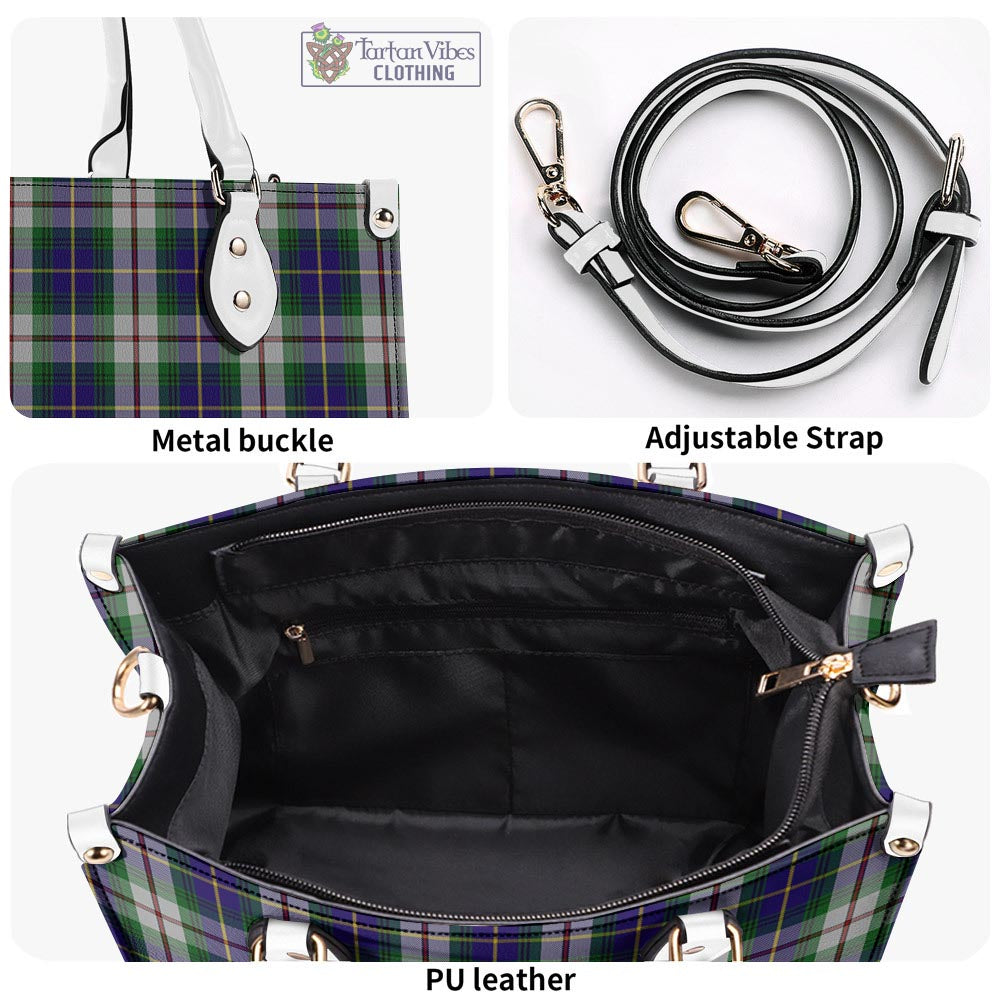 Tartan Vibes Clothing MacLeod Of Californian Tartan Luxury Leather Handbags