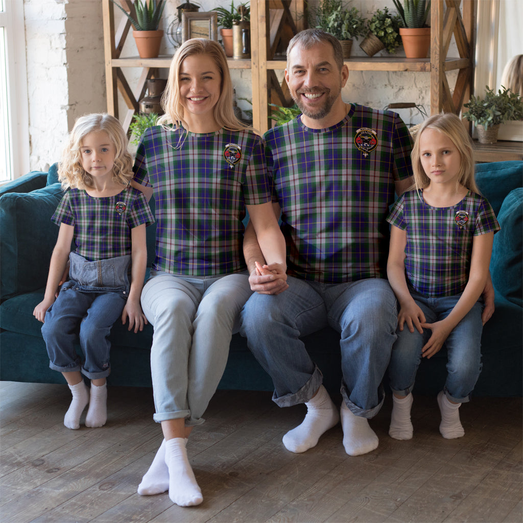 MacLeod Of Californian Tartan T-Shirt with Family Crest Kid's Shirt - Tartan Vibes Clothing