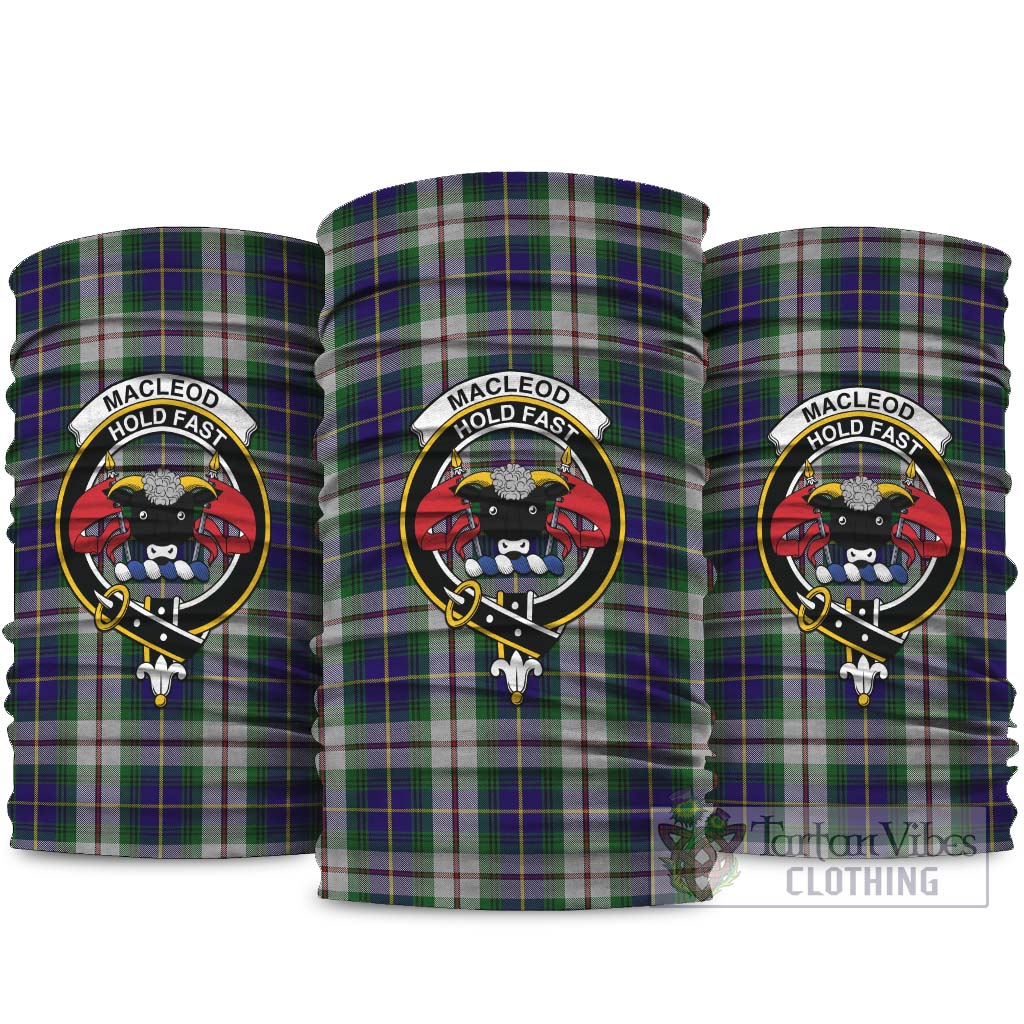 MacLeod Of Californian Tartan Neck Gaiters, Tartan Bandanas, Tartan Head Band with Family Crest