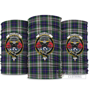 MacLeod Of Californian Tartan Neck Gaiters, Tartan Bandanas, Tartan Head Band with Family Crest