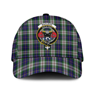 MacLeod Of Californian Tartan Classic Cap with Family Crest