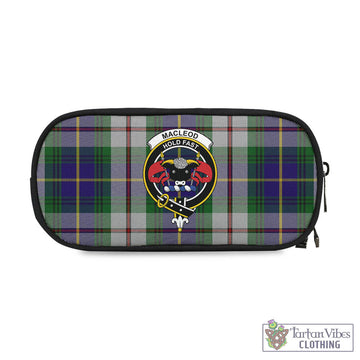 MacLeod Of Californian Tartan Pen and Pencil Case with Family Crest