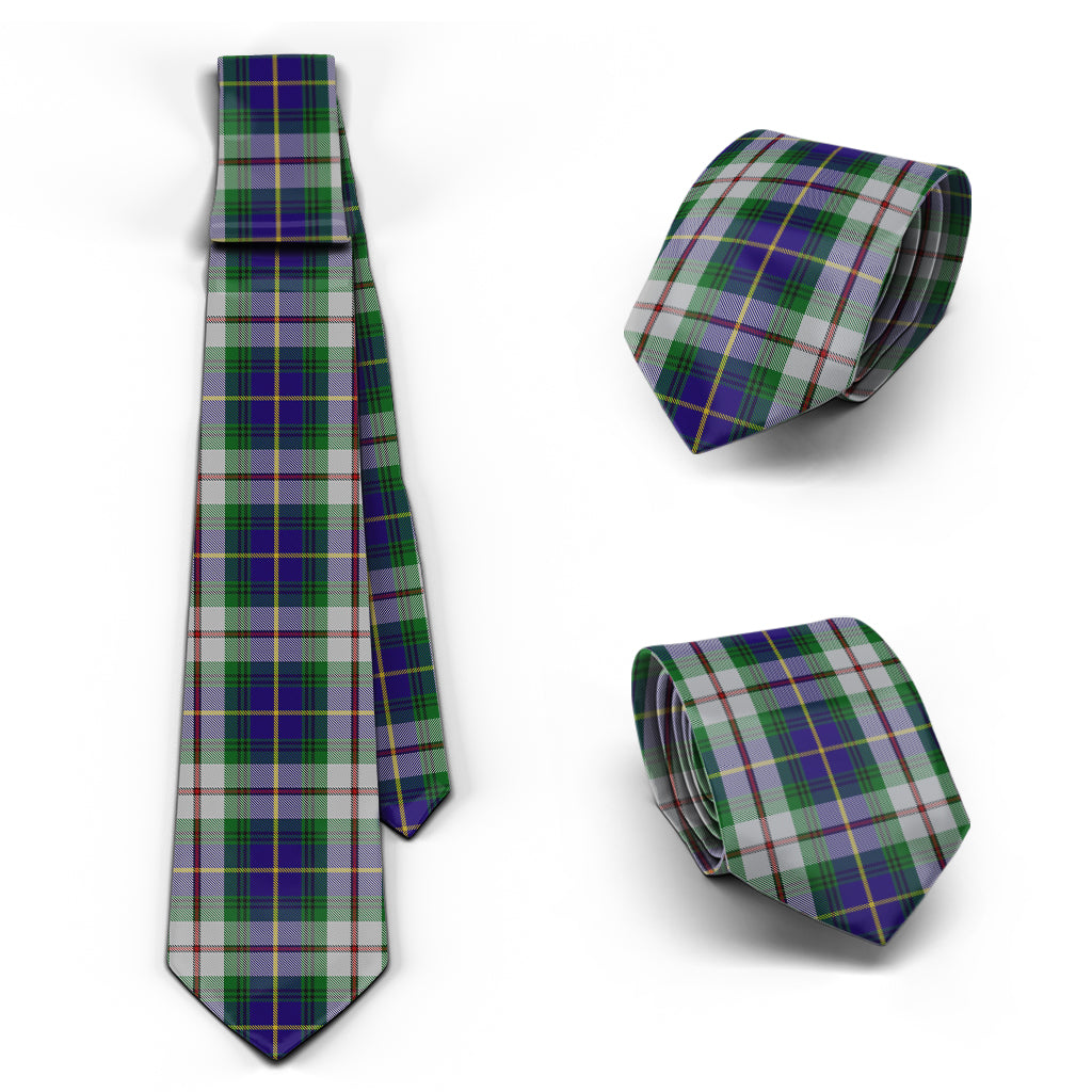 MacLeod Of Californian Tartan Classic Necktie Necktie One Size - Tartan Vibes Clothing