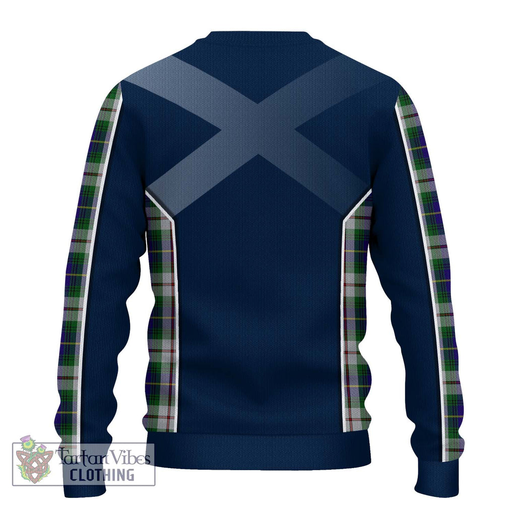 MacLeod Of Californian Tartan Knitted Sweater with Family Crest and Lion Rampant Vibes Sport Style - Tartan Vibes Clothing