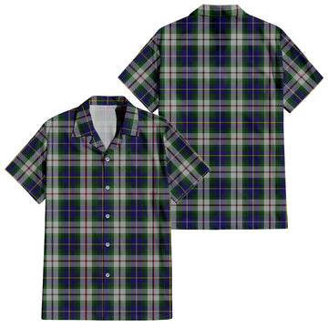 MacLeod Of Californian Tartan Short Sleeve Button Down Shirt