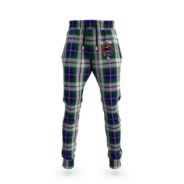 MacLeod Of Californian Tartan Joggers Pants with Family Crest