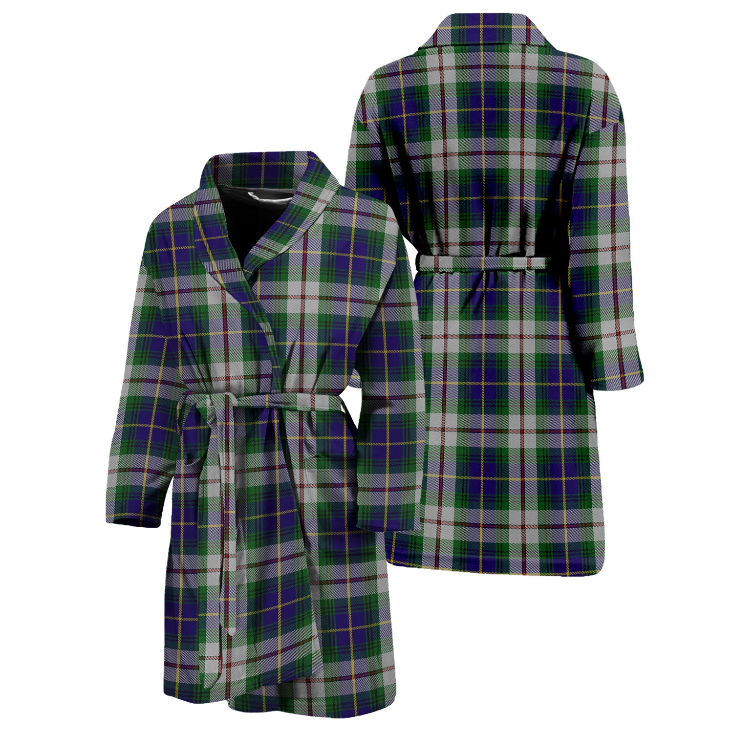 MacLeod Of Californian Tartan Bathrobe Unisex M - Tartan Vibes Clothing