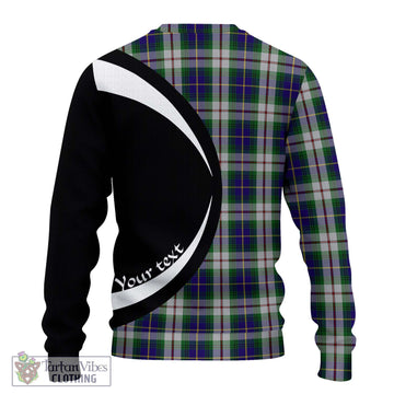 MacLeod Of Californian Tartan Ugly Sweater with Family Crest Circle Style