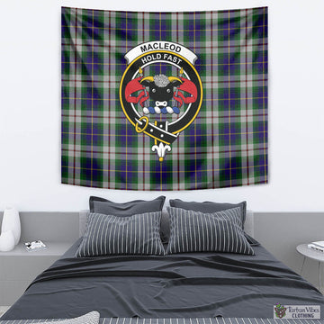 MacLeod Of Californian Tartan Tapestry Wall Hanging and Home Decor for Room with Family Crest