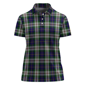 MacLeod Of Californian Tartan Polo Shirt For Women