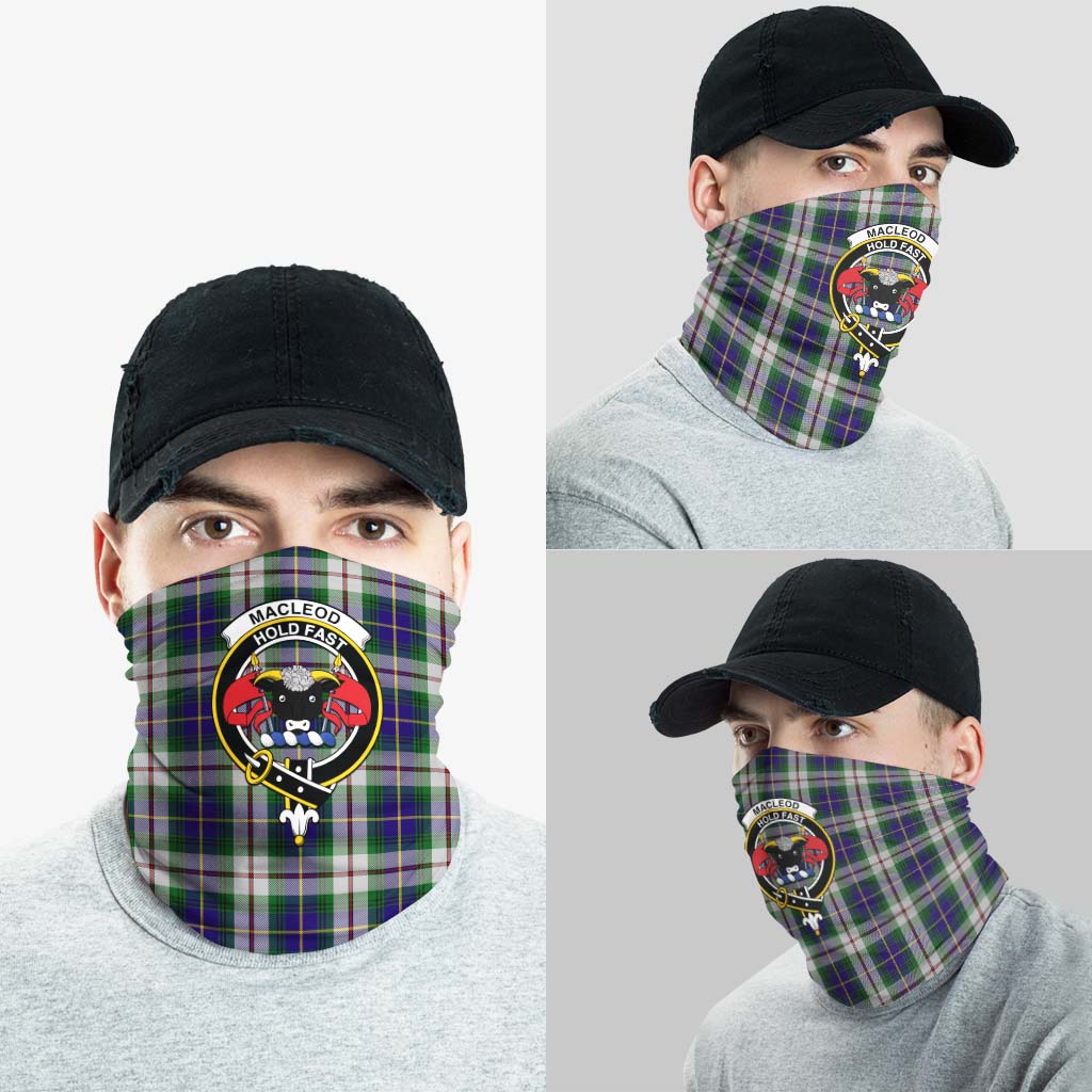 MacLeod Of Californian Tartan Neck Gaiters, Tartan Bandanas, Tartan Head Band with Family Crest