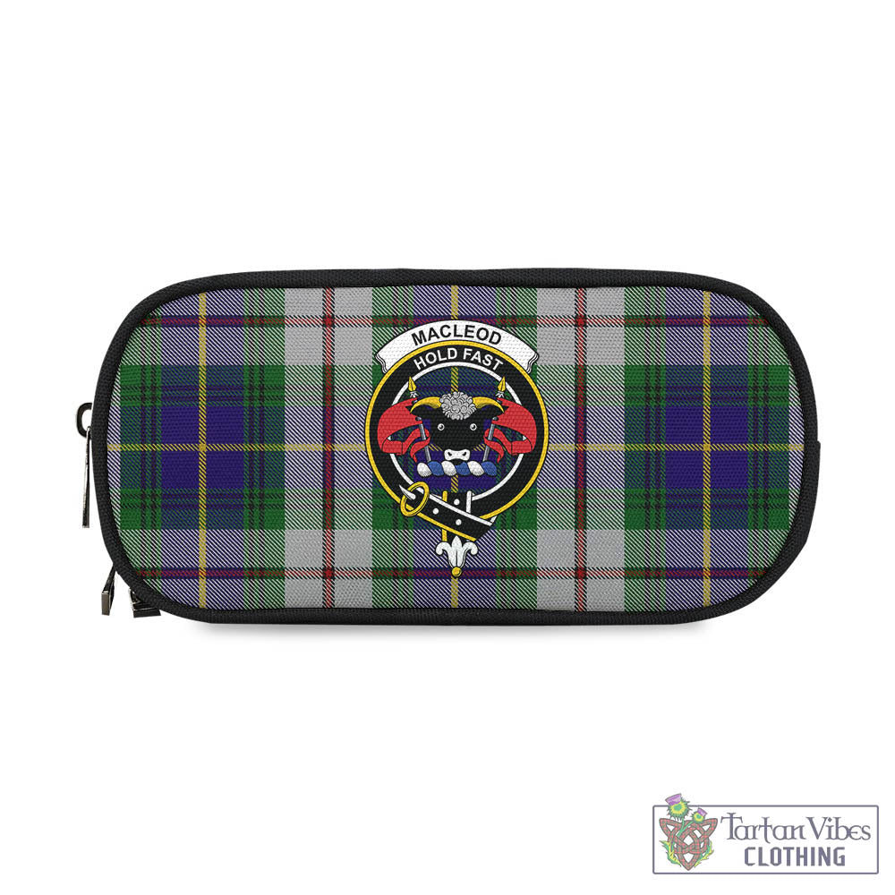 Tartan Vibes Clothing MacLeod Of Californian Tartan Pen and Pencil Case with Family Crest