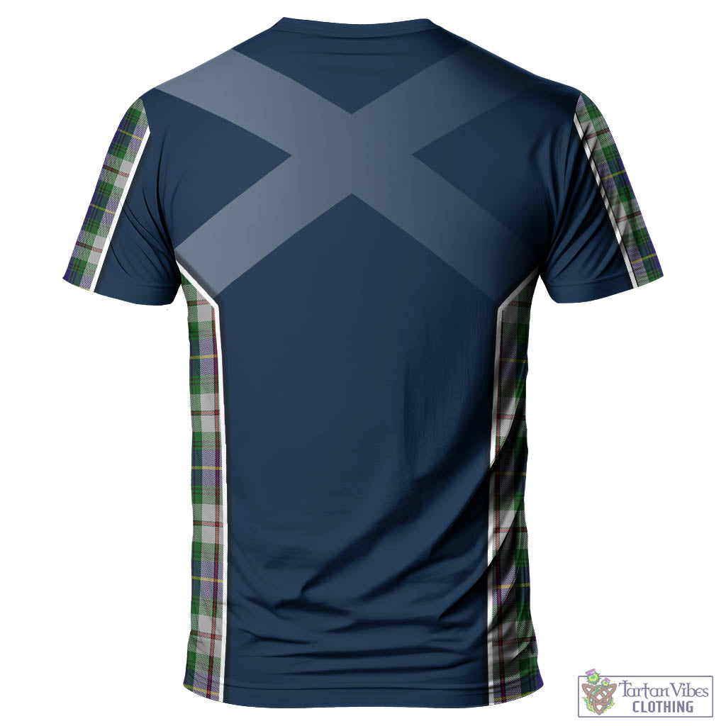 Tartan Vibes Clothing MacLeod Of Californian Tartan T-Shirt with Family Crest and Scottish Thistle Vibes Sport Style