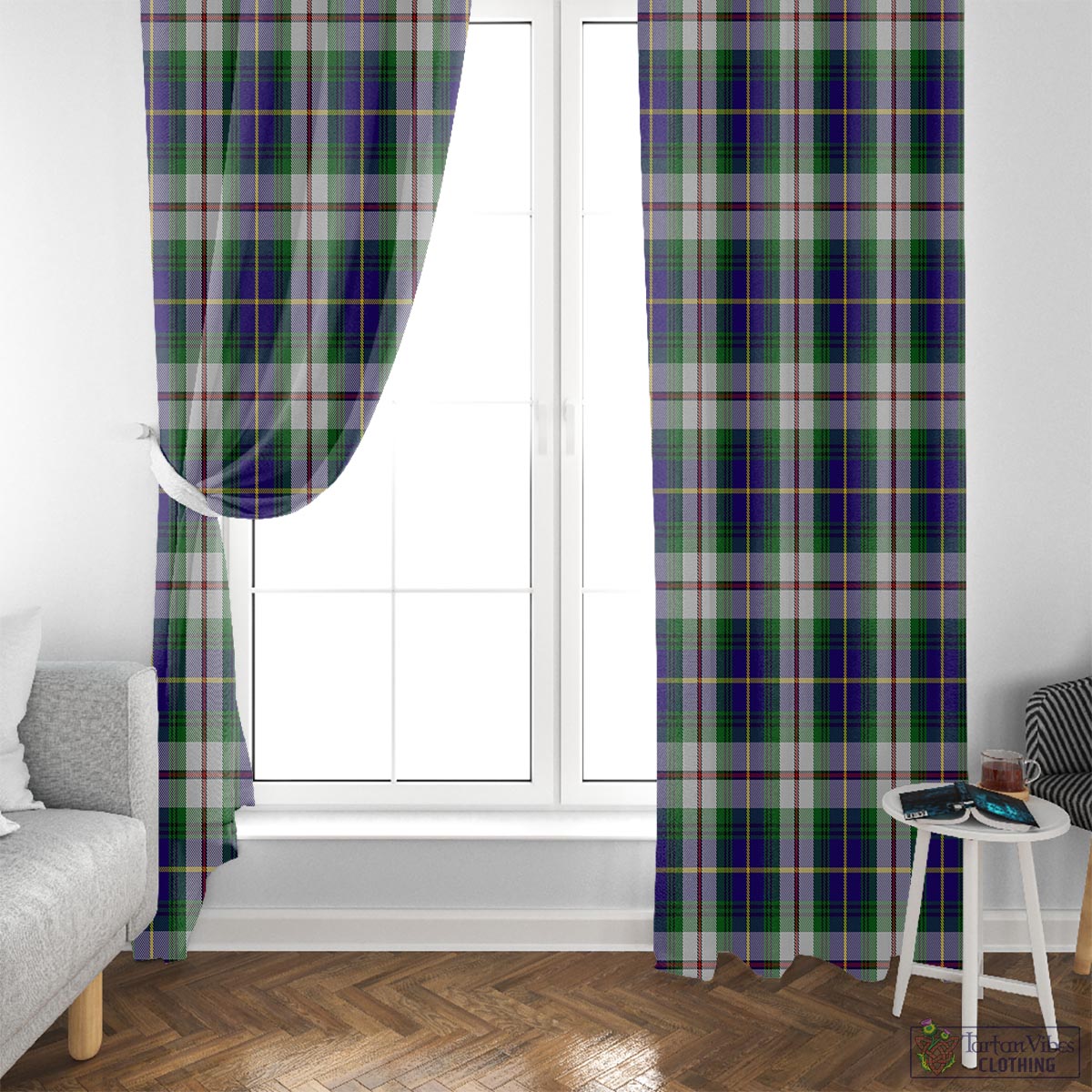 MacLeod Of Californian Tartan Window Curtain