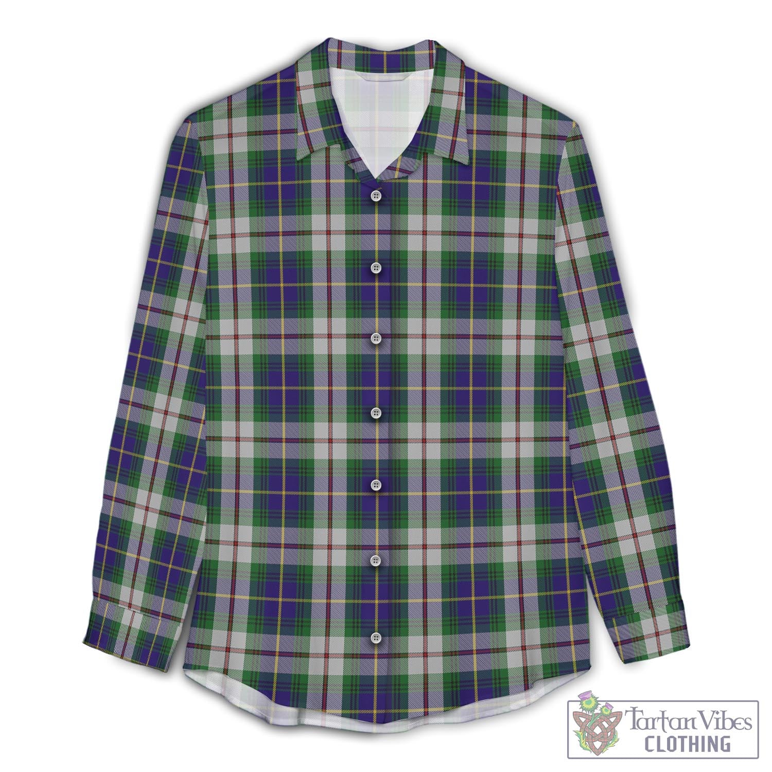 MacLeod Of Californian Tartan Womens Casual Shirt