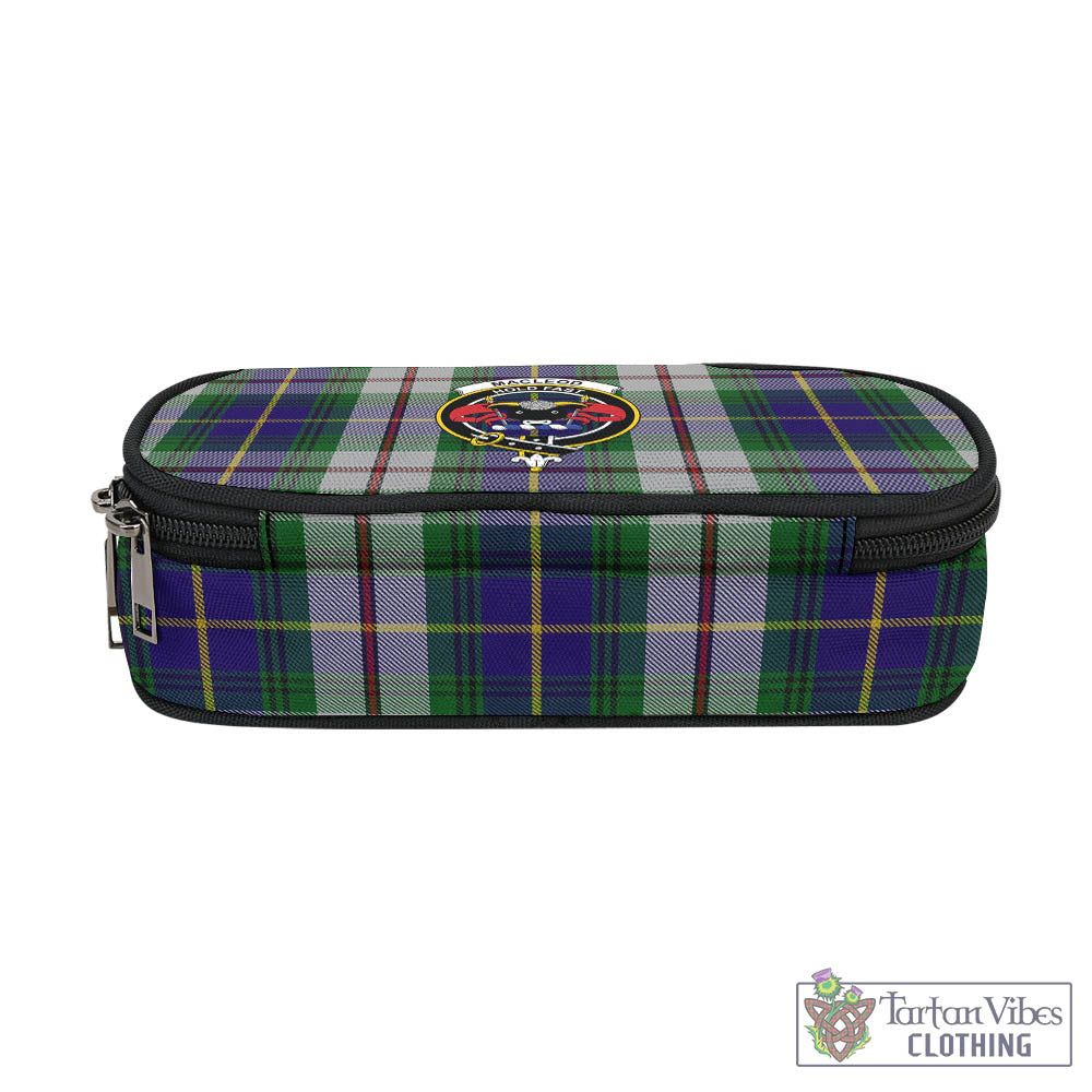 Tartan Vibes Clothing MacLeod Of Californian Tartan Pen and Pencil Case with Family Crest