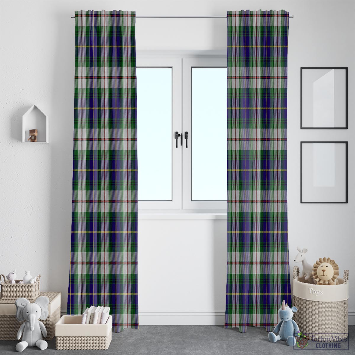 MacLeod Of Californian Tartan Window Curtain