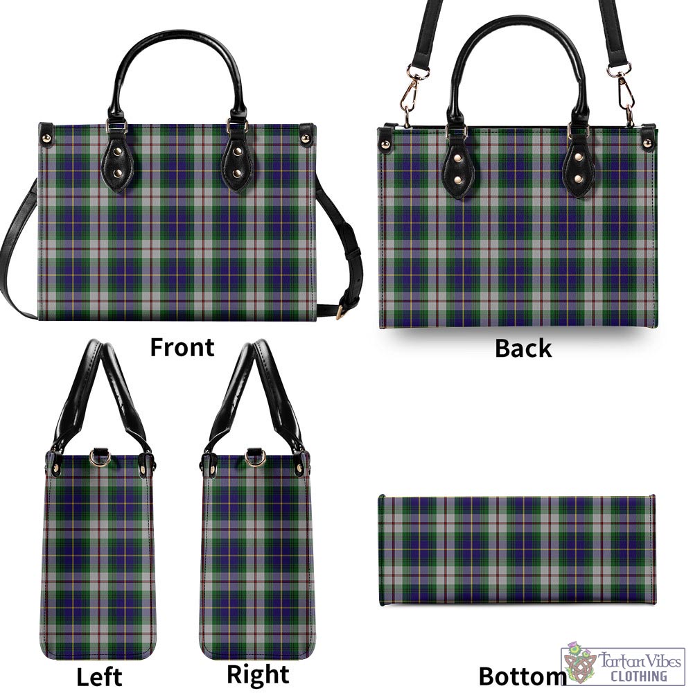 Tartan Vibes Clothing MacLeod Of Californian Tartan Luxury Leather Handbags