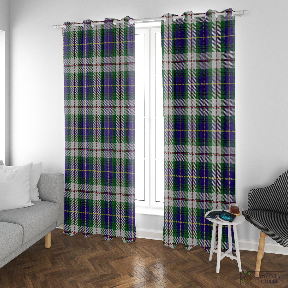 MacLeod Of Californian Tartan Window Curtain