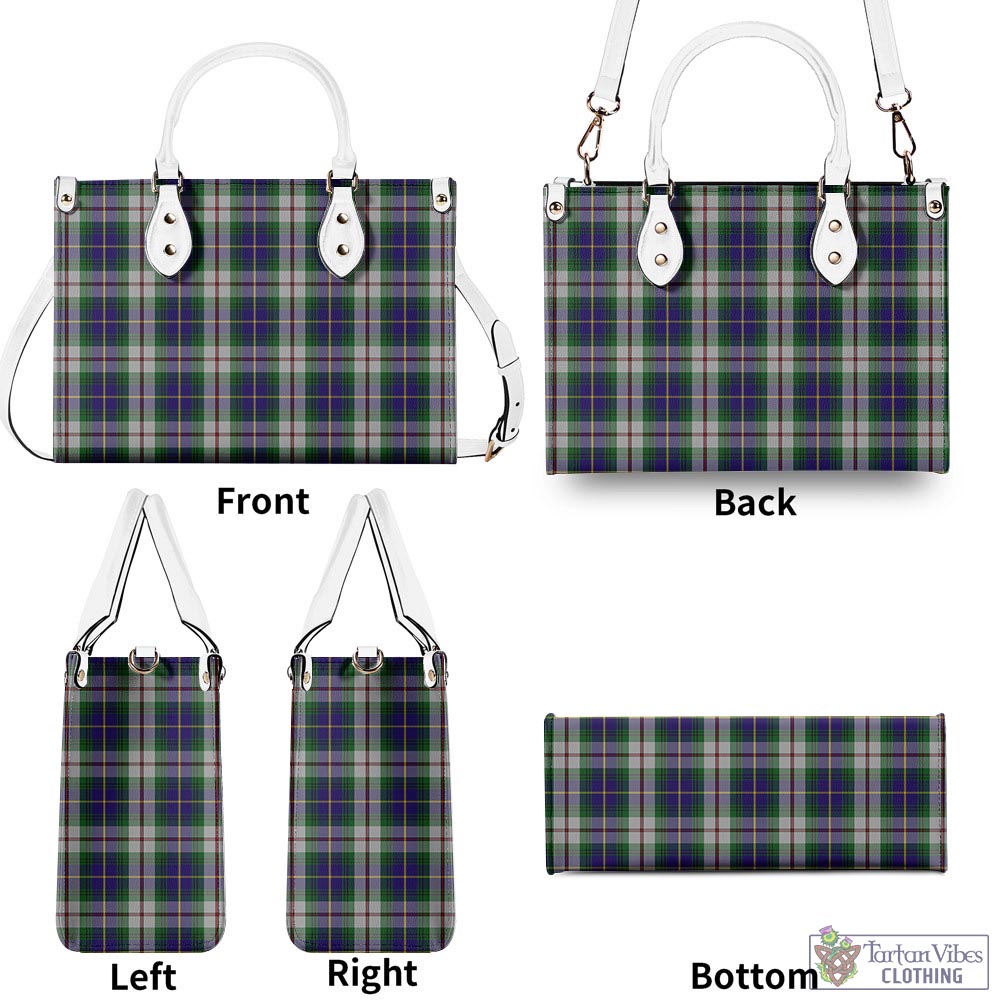 Tartan Vibes Clothing MacLeod Of Californian Tartan Luxury Leather Handbags