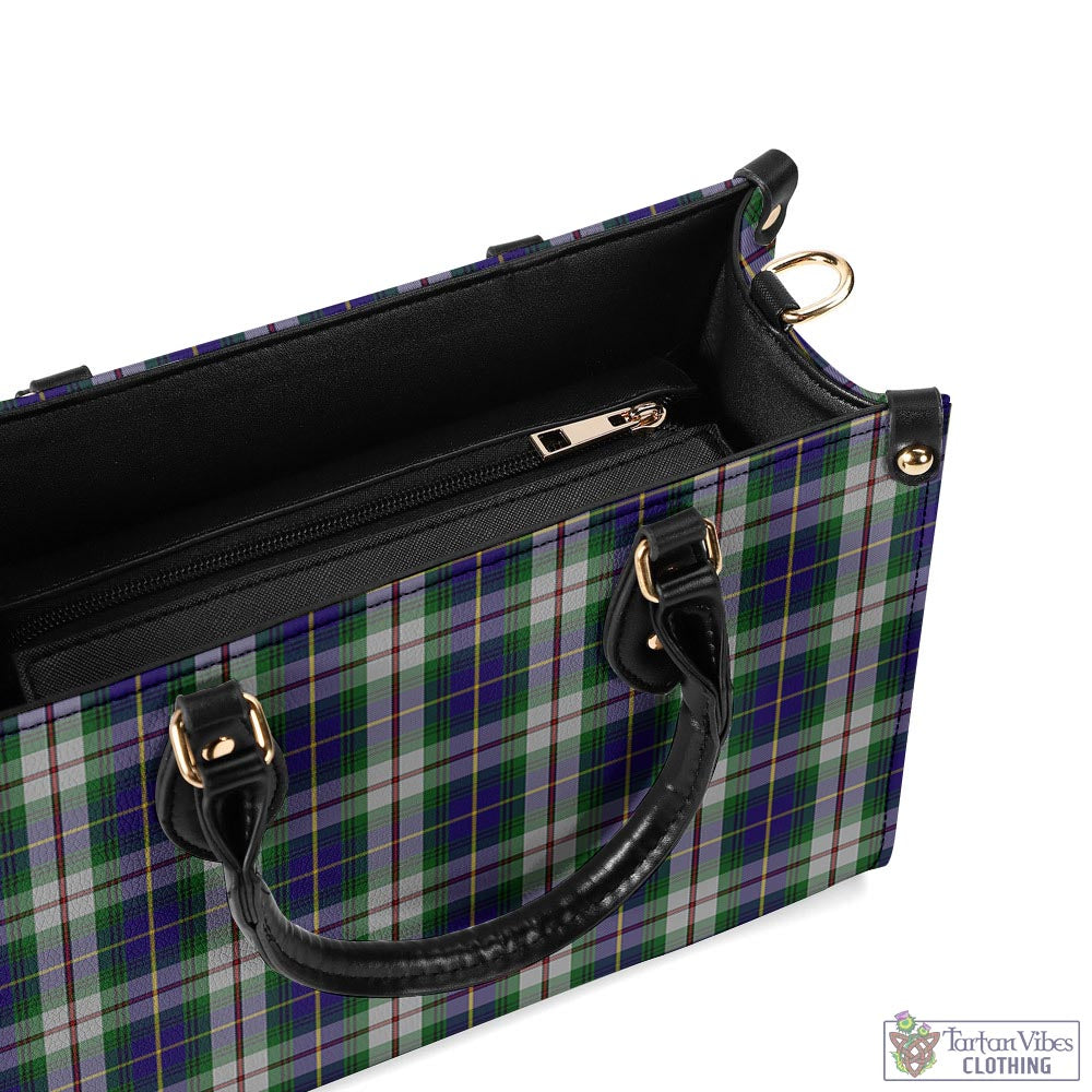 Tartan Vibes Clothing MacLeod Of Californian Tartan Luxury Leather Handbags