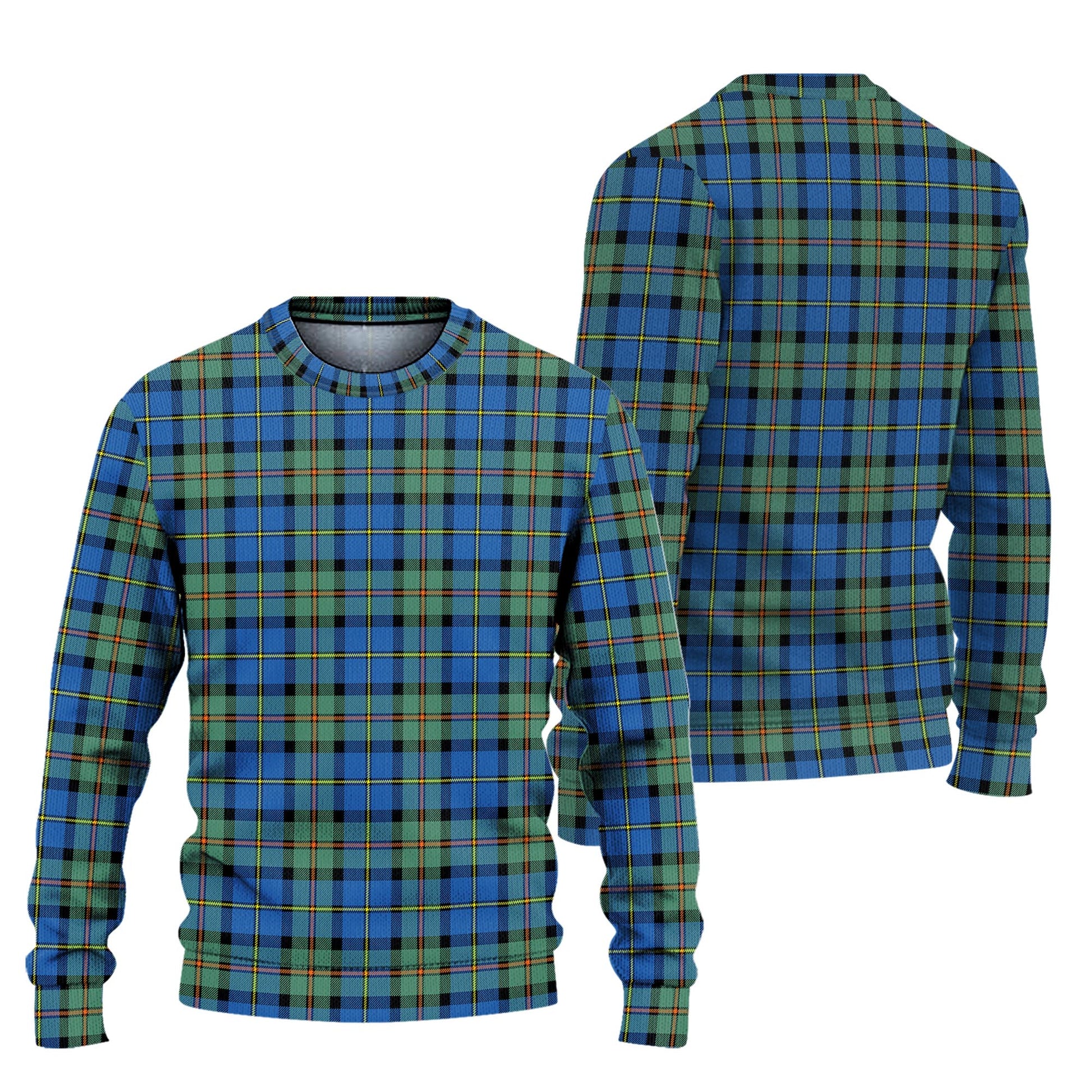 MacLeod of Harris Ancient Tartan Knitted Sweater Unisex - Tartanvibesclothing