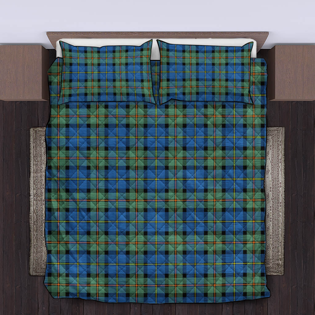 MacLeod of Harris Ancient Tartan Quilt Bed Set King - Tartan Vibes Clothing