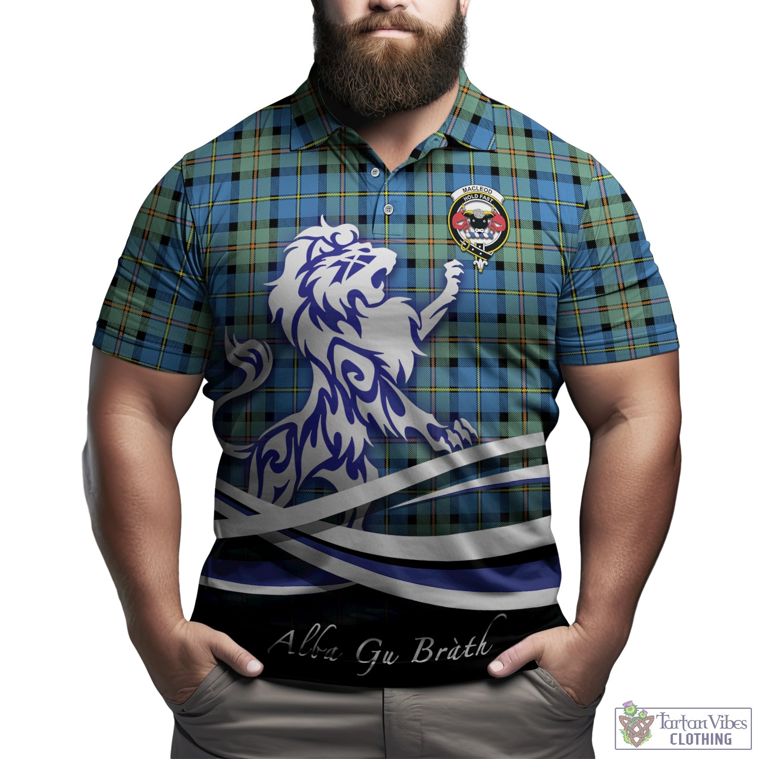 macleod-of-harris-ancient-tartan-polo-shirt-with-alba-gu-brath-regal-lion-emblem