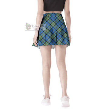 MacLeod of Harris Ancient Tartan Women's Plated Mini Skirt