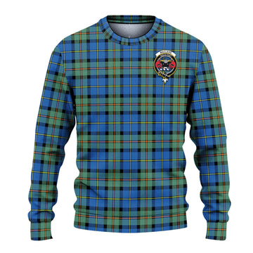 MacLeod of Harris Ancient Tartan Ugly Sweater with Family Crest